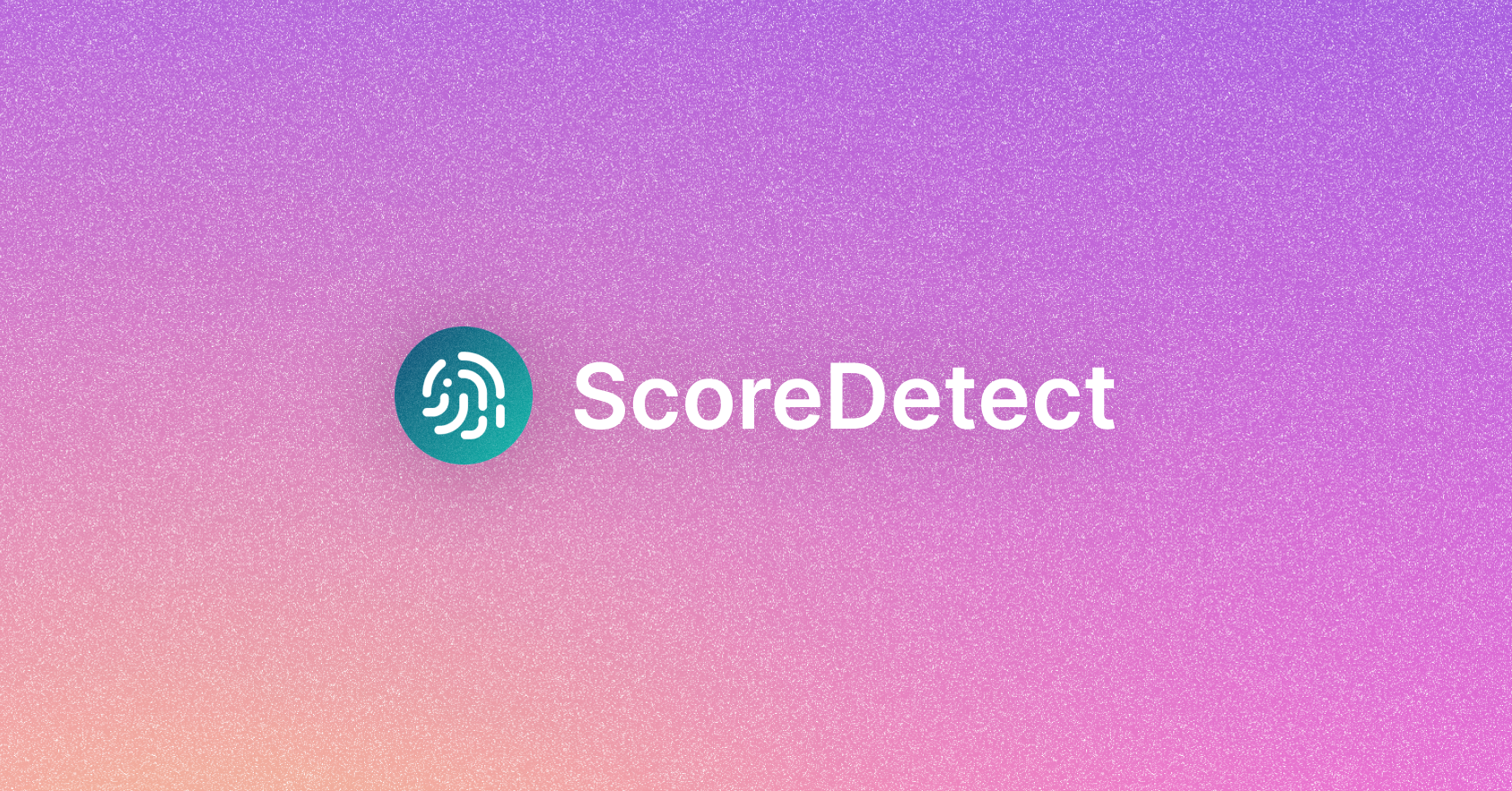 Sign In ScoreDetect